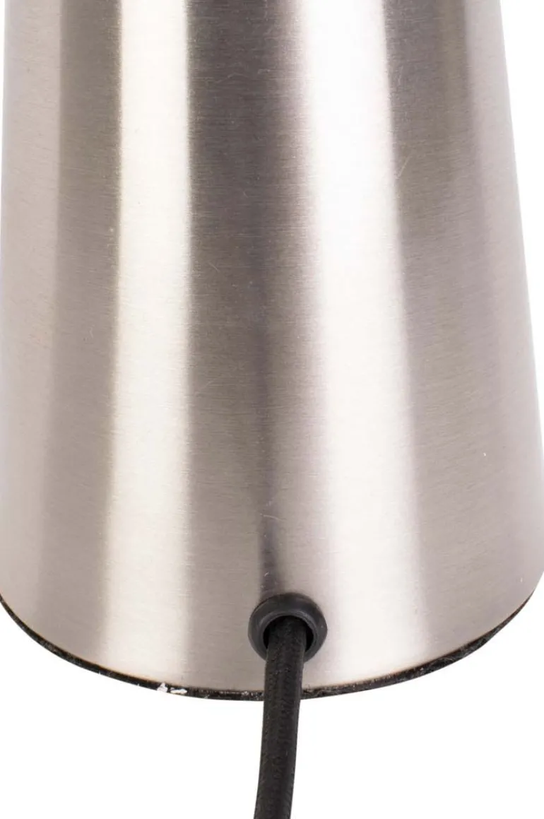 Lampe à poser en métal Sublime (Acier brossé)