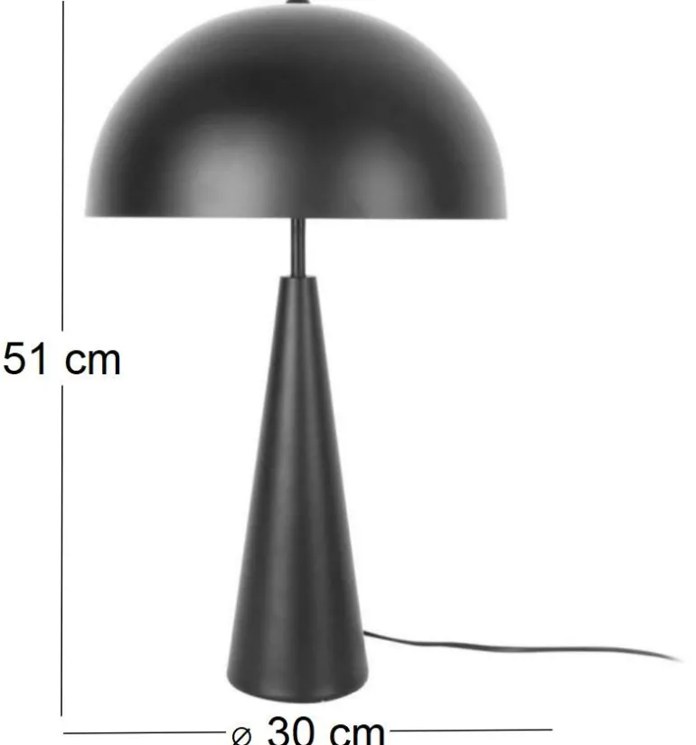 Lampe à poser en métal Sublime (Noir)