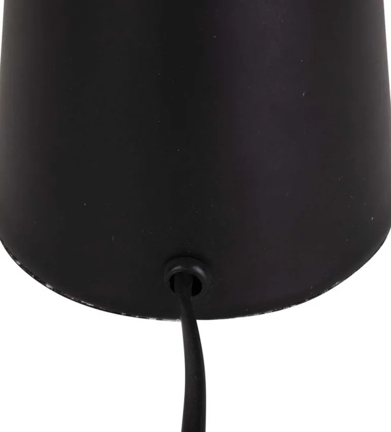 Lampe à poser en métal Sublime (Noir)