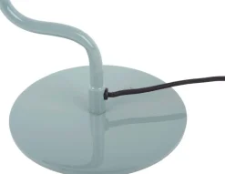 Lampe à poser en métal Twist (Bleu)