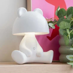 Lampe à poser en plastique LED Bear (Bleu clair)