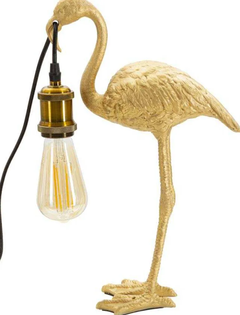 Lampe à poser en polyrésine Flamingo (Modèle 2)