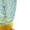 Lampe à poser en verre et métal Colorful 35 x 73 cm