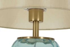 Lampe à poser en verre et métal Colorful 35 x 73 cm