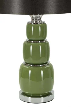 Lampe à poser en verre et métal Eva (Modèle 2)