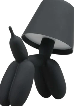 Lampe à poser led Balloon dog 16 x 10 x 18 cm (Noir)