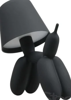 Lampe à poser led Balloon dog 16 x 10 x 18 cm (Noir)