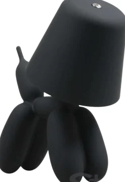 Lampe à poser led Balloon dog 16 x 10 x 18 cm (Noir)