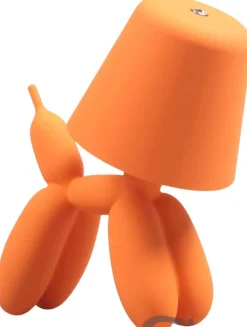Lampe à poser led Balloon dog 16 x 10 x 18 cm (Orange)
