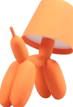 Lampe à poser led Balloon dog 16 x 10 x 18 cm (Orange)