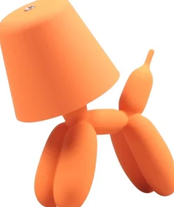 Lampe à poser led Balloon dog 16 x 10 x 18 cm (Orange)