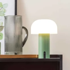 Lampe à poser Luca LED (Vert, Blanc)