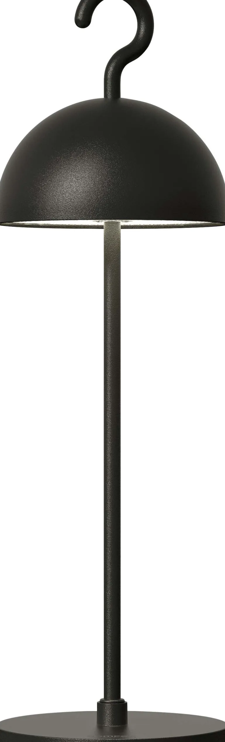 Lampe à suspendre ou poser Hook 36 cm (Noir)