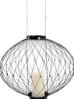 Lanterne rétractable avec photophore LED (Noir)