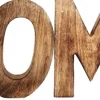 Lettres en bois à poser HOME