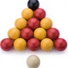 Lot de 16 boules de billard 57 mm en résine