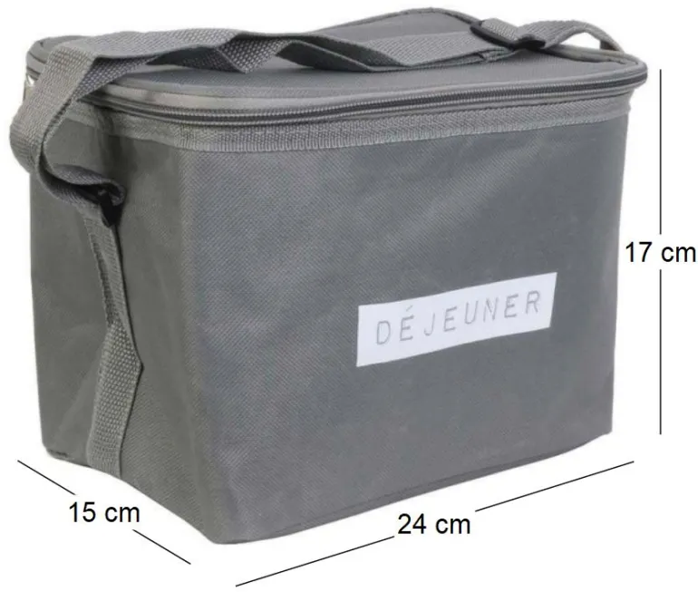 Lunch bag avec anse 6 litres (Uni)