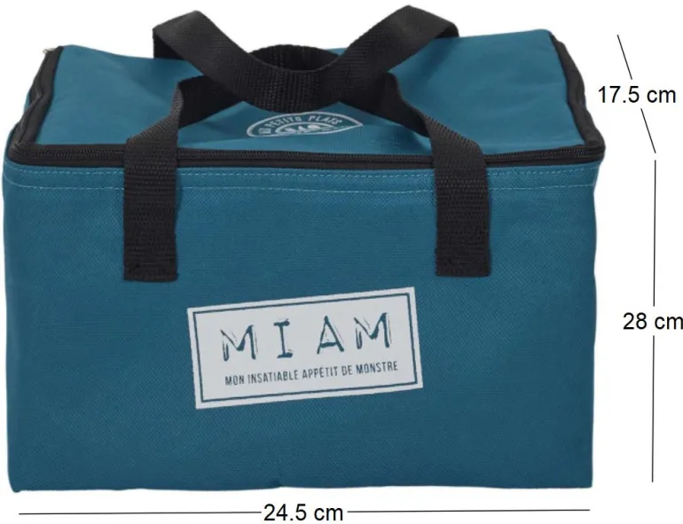 Lunch bag fraicheur 2.6 litres (Bleu)