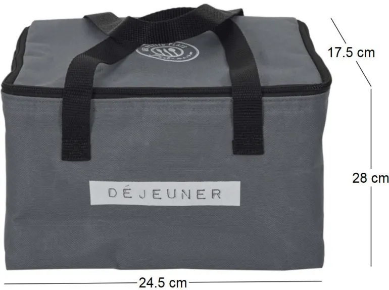 Lunch bag fraicheur 2.6 litres (Gris)