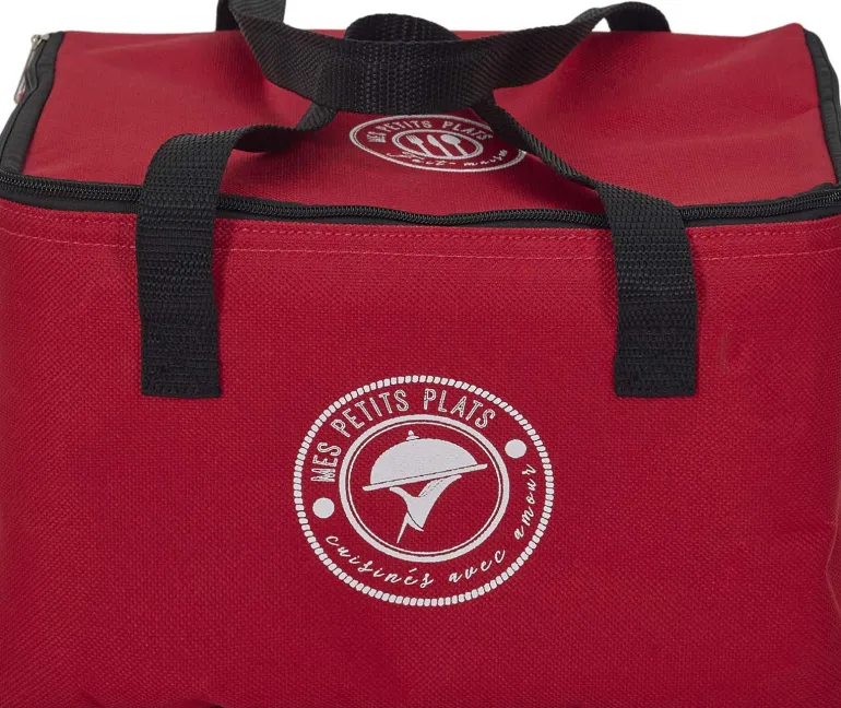 Lunch bag fraicheur 2.6 litres (Rouge foncé)