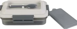 Lunch box avec plateau compartimenté et fourchette