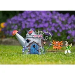 Maisonnette arrosoir en métal Fairy kingdom