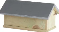 Maisonnette pour bourdons en bois et zinc