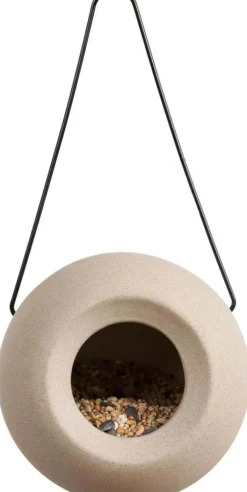 Mangeoire en céramique Lisa (Beige)