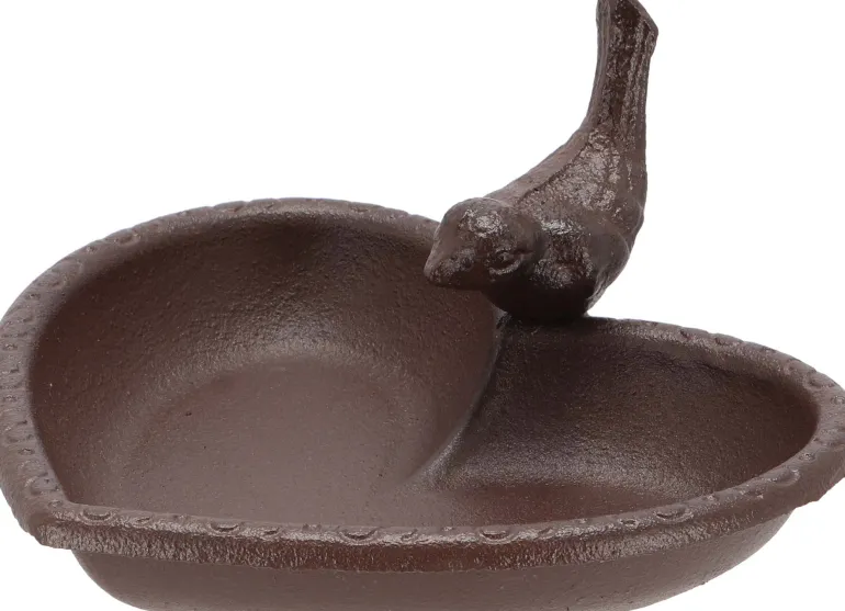 Mangeoire à oiseau en fonte Joli coeur