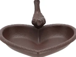 Mangeoire à oiseau en fonte Joli coeur