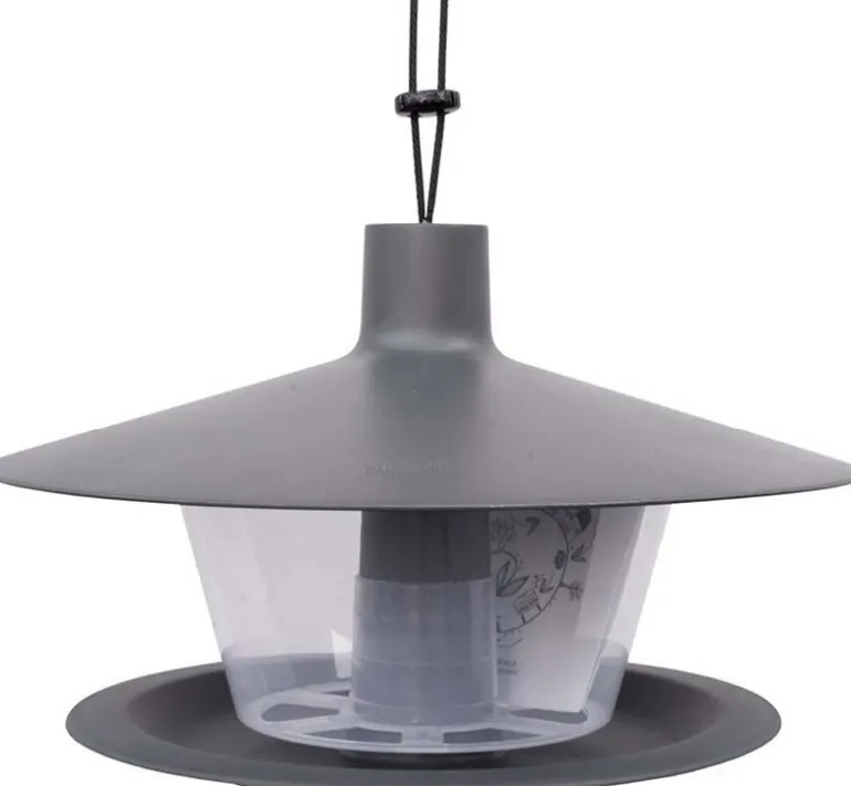 Mangeoire à oiseaux en plastique Cap (Noir)