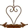Mangeoire oiseaux suspendue Love 22 x 15 x 46 cm