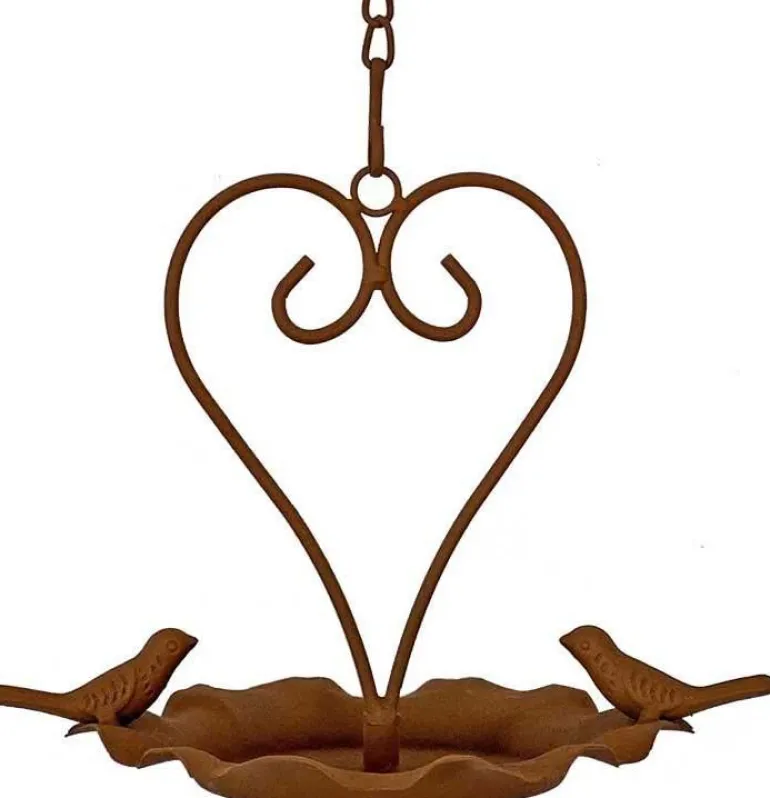 Mangeoire oiseaux suspendue Love 22 x 15 x 46 cm