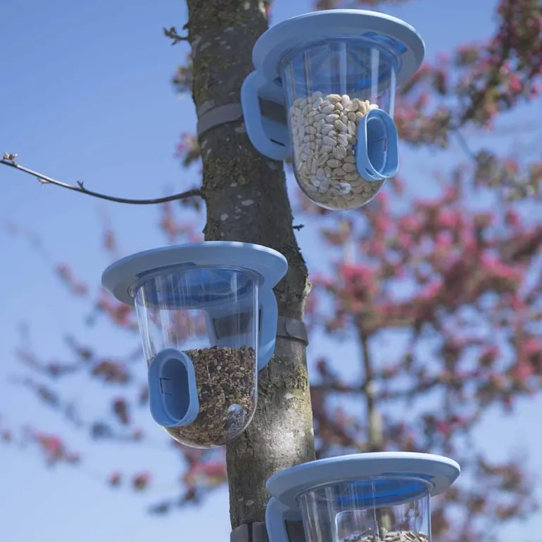 Mangeoire pour oiseaux du jardin FeedR (Bleu)
