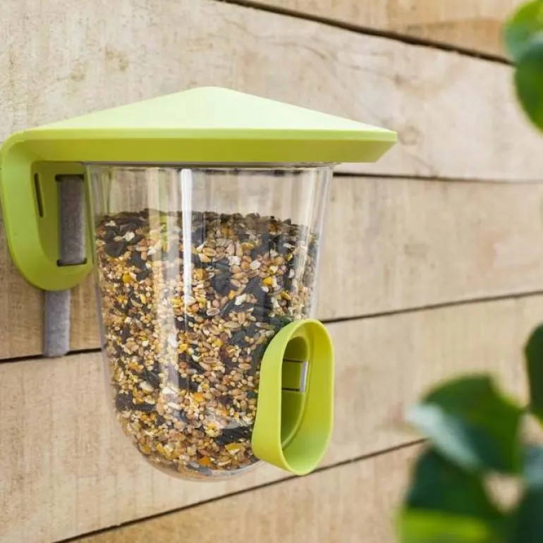 Mangeoire pour oiseaux du jardin FeedR (Vert)