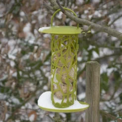 Mangeoire silo pour oiseaux Chiffchaff (Pour boules de graisse + plateau)