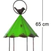 Mangeoire à suspendre parapluie vert 20 cm