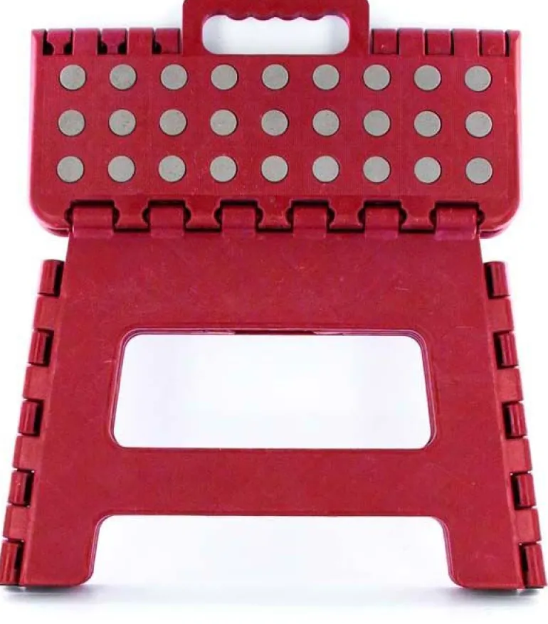 Marche pied pliable compact (Rouge)