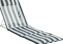 Matelas de plage et caldos Banasal (Rayé bleu)