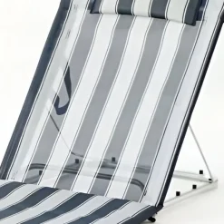Matelas de plage et caldos Banasal (Rayé bleu)