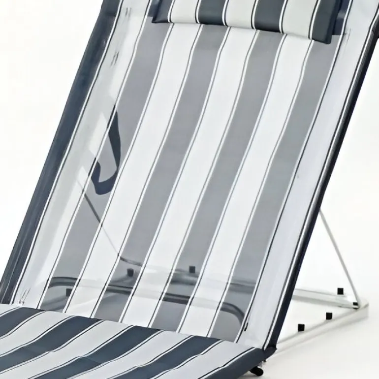 Matelas de plage et caldos Banasal (Rayé bleu)