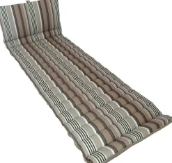 Matelas en tissu ondulo 174 x 60 cm Amsterdam