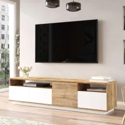 Meuble TV en aggloméré Lise