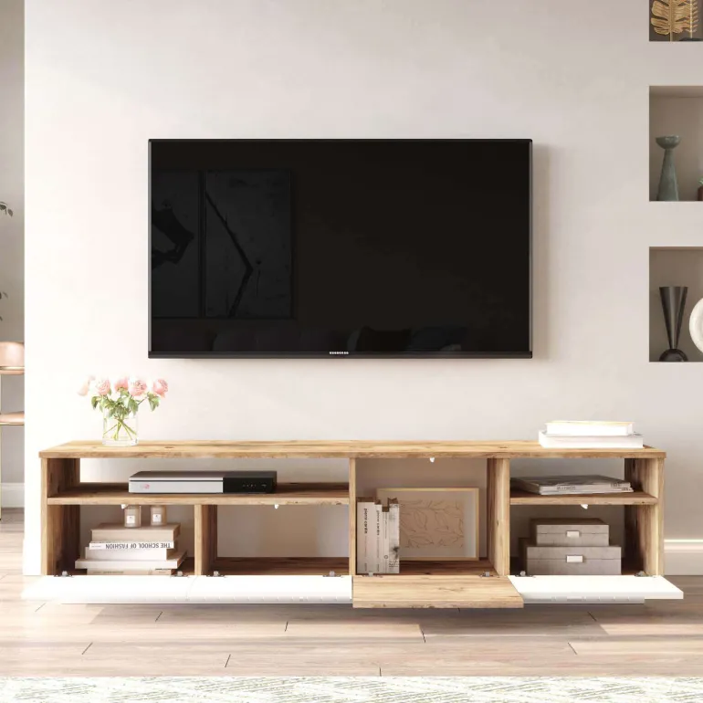 Meuble TV en aggloméré Lise