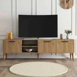 Meuble TV en aggloméré 3 portes Exxen