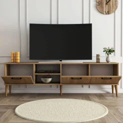 Meuble TV en aggloméré 3 portes Exxen
