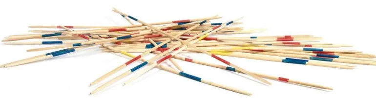 Mikado géant en bois 41 pièces