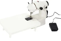 Mini machine à coudre avec table d'extension