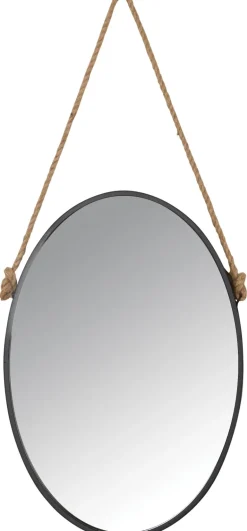 Miroir avec corde Matelot (Ovale)