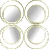 Miroir 8 bulles champagne